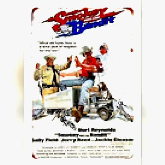 Smokey and the Bandit Movie Aluminum Decorative Sign - Picture 1 of 4